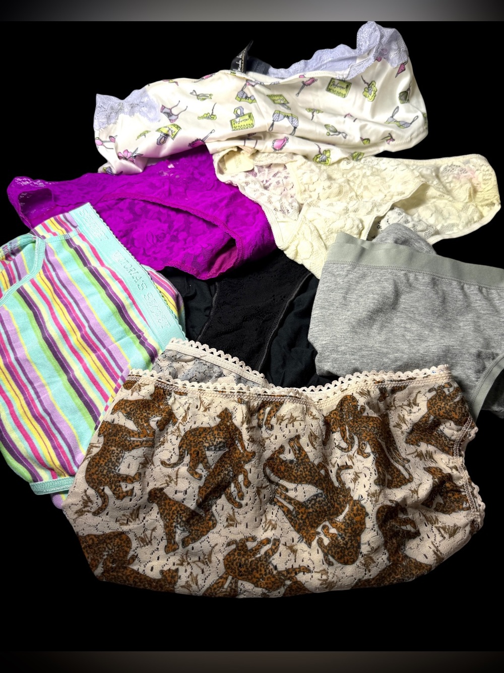 Nicole Miller. Warners. VSecret .Lauren.Hanky Panky 7/L
